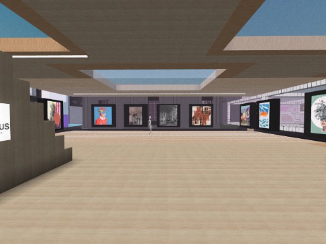 Collage Artists Exhibit Live Now!