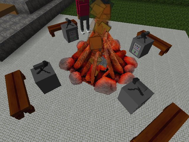 OH SNAP THIS CAMP FIRE IS DOPE