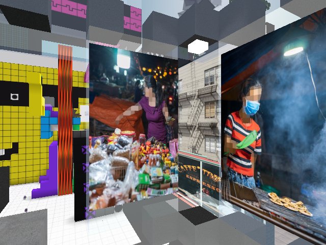 GREAT EXHIBITION ... Streets of CRYPTOVOXELS