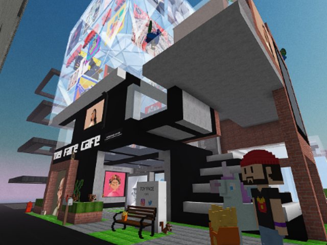 All set for the grand opening of Toy Face Cafe.