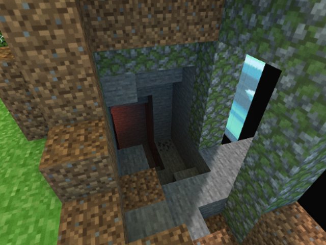 A secret cave!