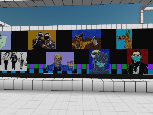DKleine's Artist Hour exhibit on TokenSmart host by Ben with BB Studios