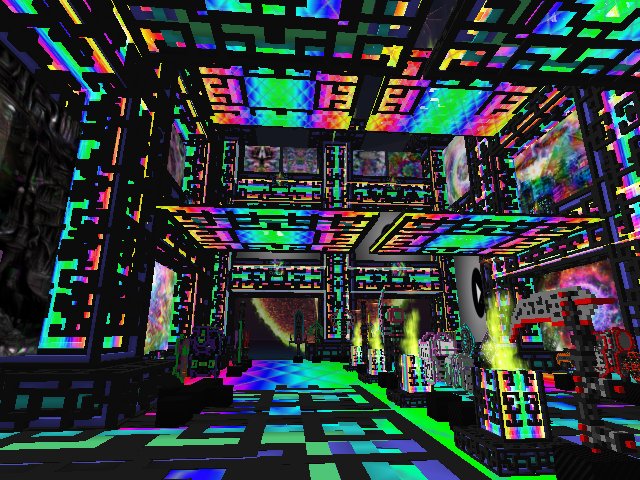 The Neon Temple!