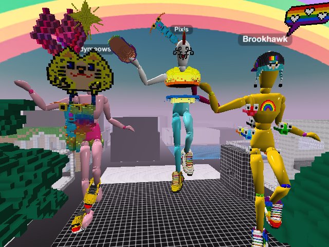 Somewhere under the rainbow! <3