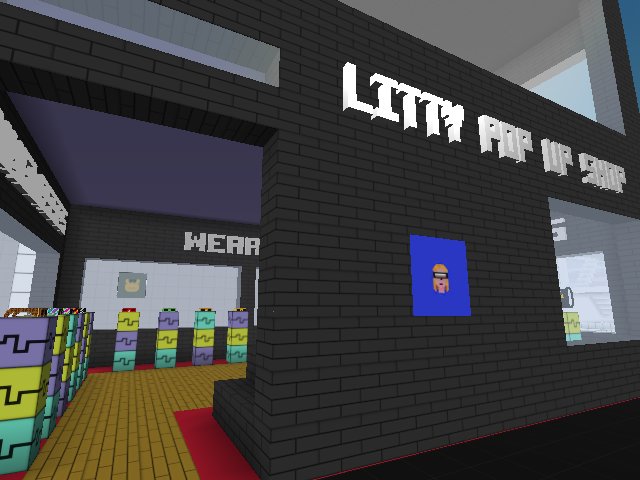Litty Pop Up Shop - Created By @1OF1NEO