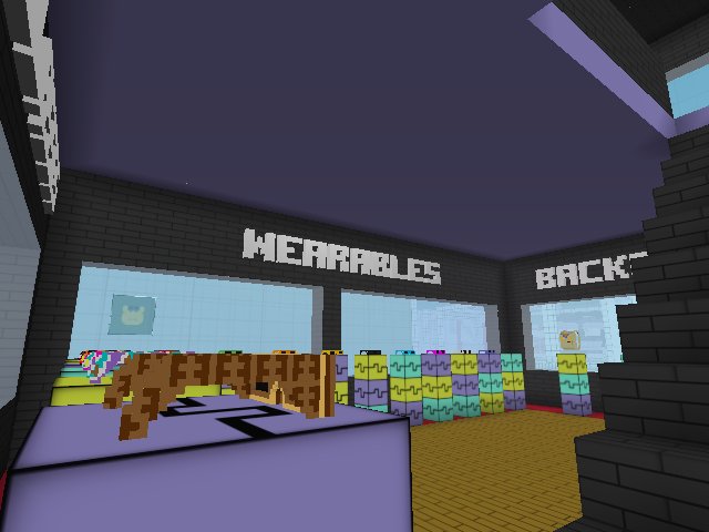 Inside of the Litty Pop Up Shop (1st Floor) - Created By @1OF1NEO