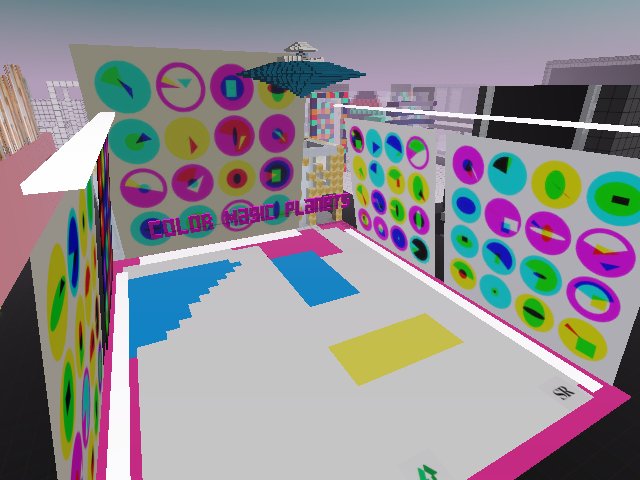 Color Magic Planets UFO #nft bardionson Art Blocks generative art show