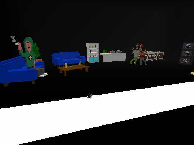 VIP backstage
