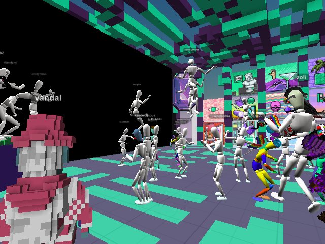 wow so many people, dreamloops party!