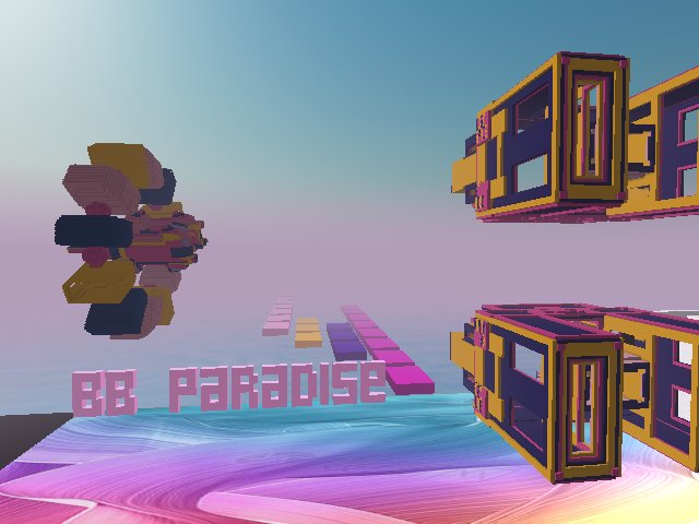 My big project is under construction. The three pieces of Parcels are connected together,Great!