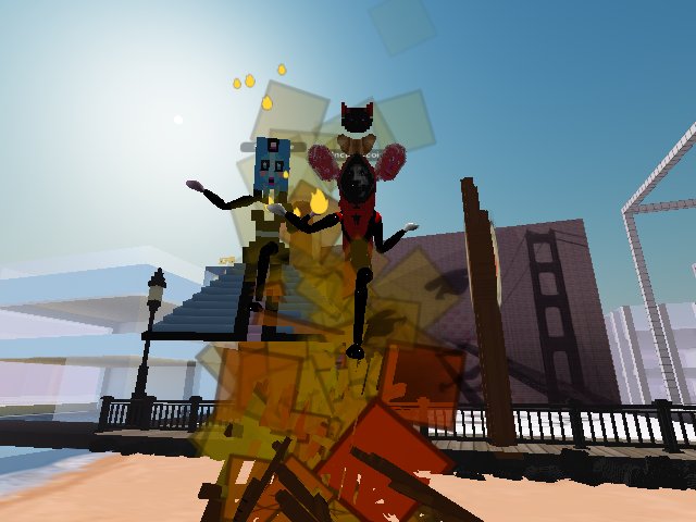 Stellebelle and UncleBitcoin in the fires of Baker Beach CV ....