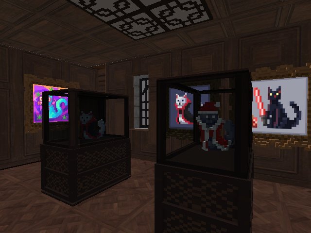 Everyone needs a PixelCat Trophy Room