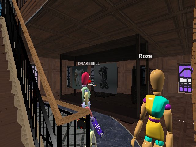 Guests checking out Digitalax Fashion on 3rd floor
