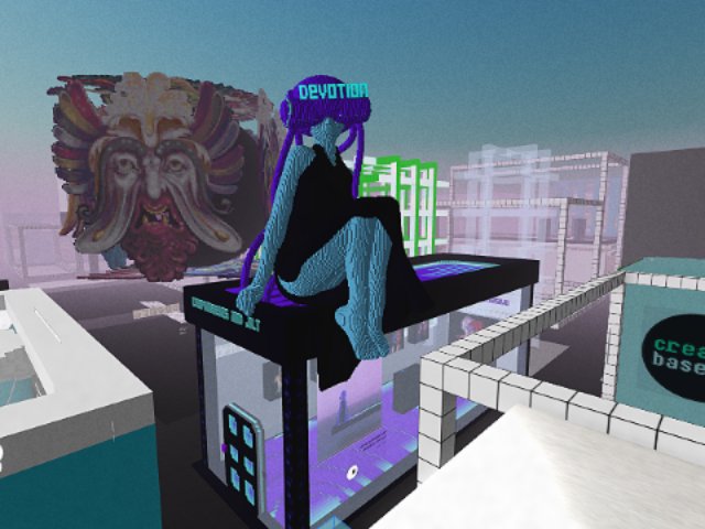 whoah! cool voxel art