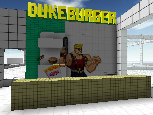 Duke Burger Parody now open.  Come get some.