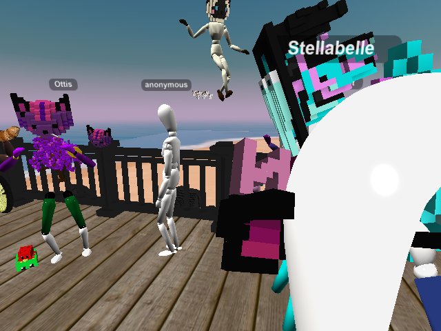 Improv party at the Wharf