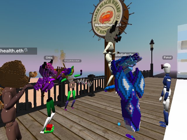 My very 1st Vox party on the beach...