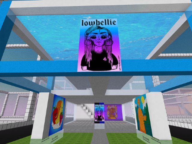 lowbellie gallery is open on vibes island.