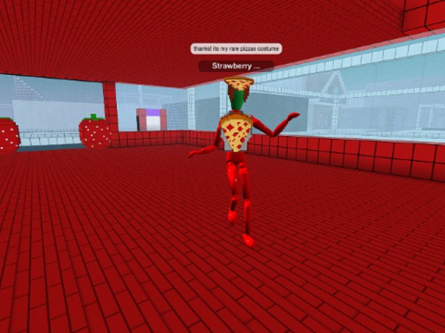 Visiting Strawberry in the metaverse!