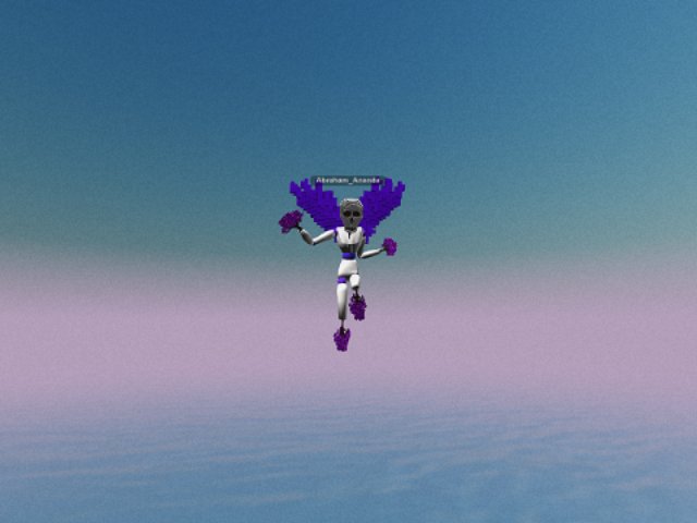 a terrifying angel