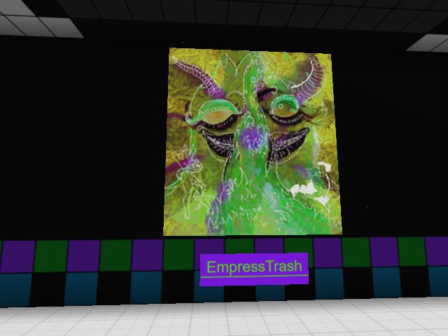 @EmpressTrash Exhibit for Artist Hour interview on TokenSmart 6/28 10pm UTC