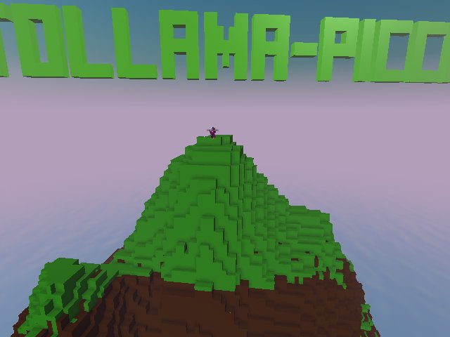 top of the mountain!