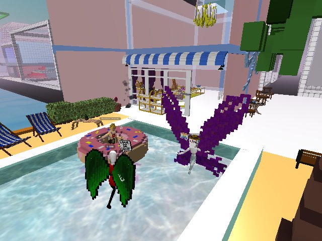 Early morning Pool Party :)