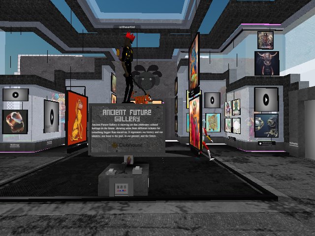 IzitheArtist hard at work @ Ancient Future Gallery!