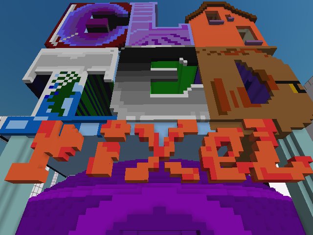 Welcome to Elated Pixel House! No furniture yet, but the bath is open. No towels yet, but there are racks for that...