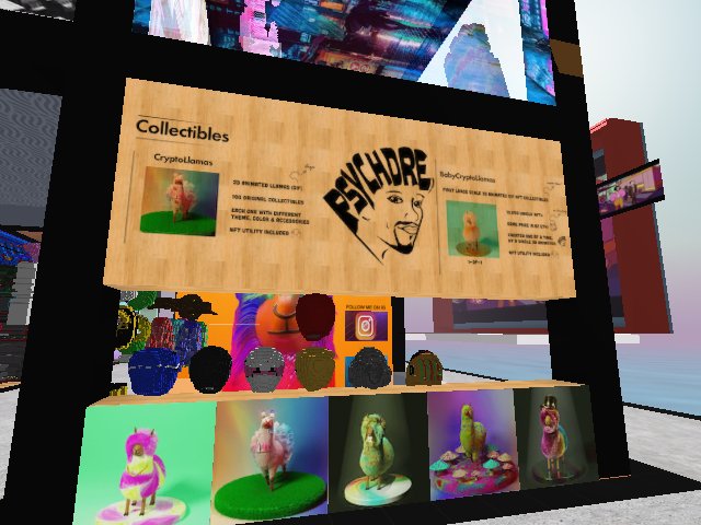 some cool CryptoLlama NFT, a highight to our #mavenarte #tastemaker art tour 😊🎨