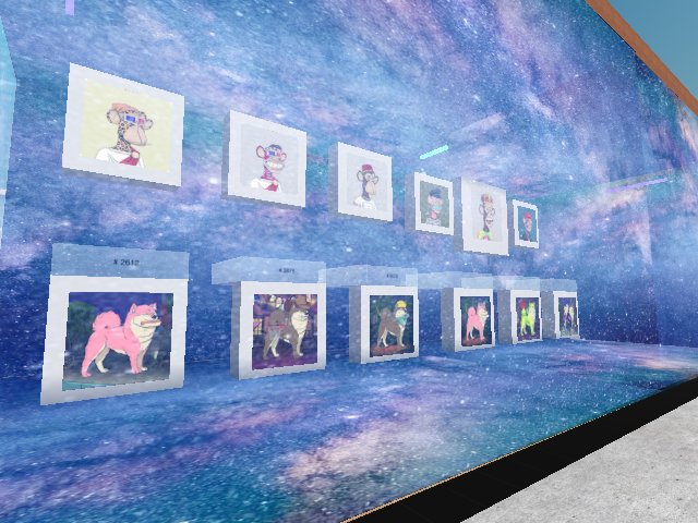 #BoredApes and #BoredDog #bayc and #bakc showcase. pretty cool.. good found in the #mavenarte tastemaker art tour series.. we are gonna scout for some good #bakc dog. 🐶🐶