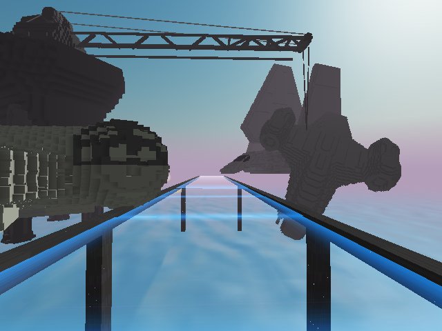 SPACE PORT IS CLOSED...that's what the robot said!