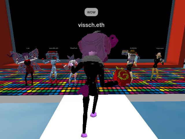 WE ARE DANCING IN A LINE!