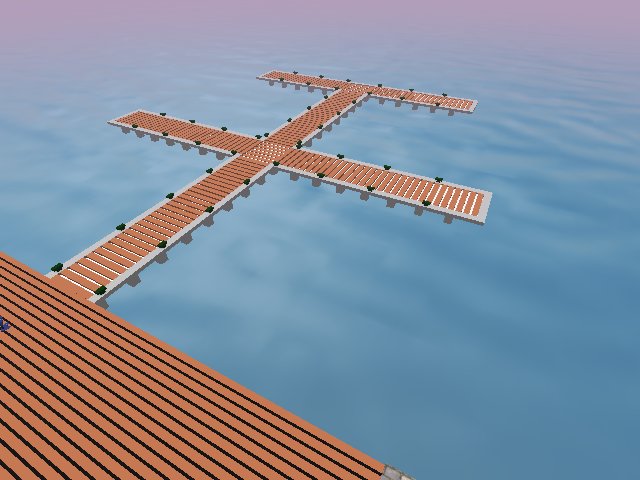New dock at Vibes Marina & Yacht Club