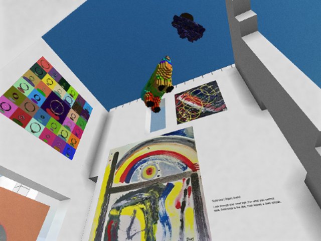 Cute neighbor and India Crypto Art Exhbition!