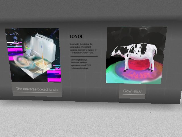 IOYOI at Machi X gallery extension @CAWA