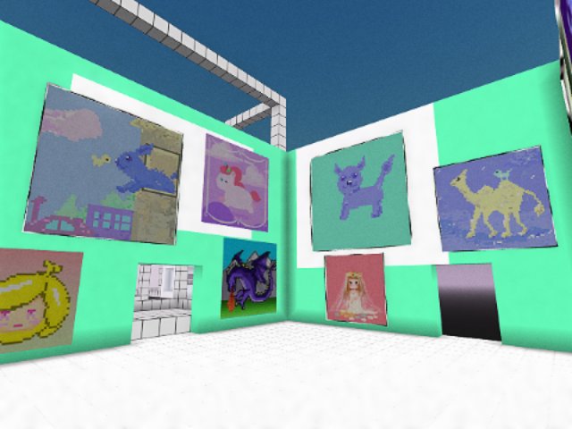 Love this gallery in Satoshi Island.