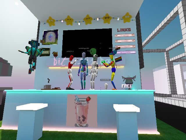 THEY'RE DANCING ON THE BAR AND YOUR FIRST DRINK IS FREE