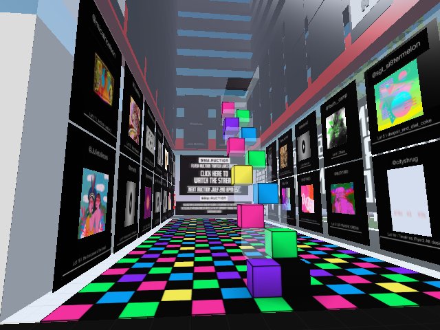 screensaver world auction house