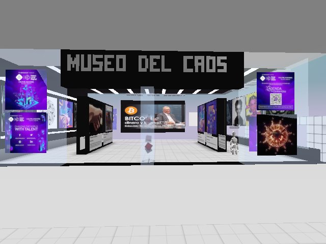 Museo del Caos presenta: Jalisco Talent Land Digital 2021, el mayor evento de Bitcoin, Blockchain, Innovación, Tecnología, Negocios y Emprendimiento del mundo https://www.talent-land.mx/  🚀 
Video: Entrevista José Rodríguez, Director de Blockchain Land en Talent Land, a Ricardo Salinas Pliego. Bitcoin, Dinero y libertad en el Centro Ricardo Salinas Pliego https://youtu.be/bCuvZxmcKac
Obras por: Club Deportivo Guadalajara ⚽ Chivas, Simpson Ahuevo/AikonDigital/More Juice Records, Rare Designer, Kristy Glass, Youkonejo, Oh Fetush, Jordi Prats, Katy Arrington, PR1MAL CYPHER, Ekaitza, promotheus, perryberry