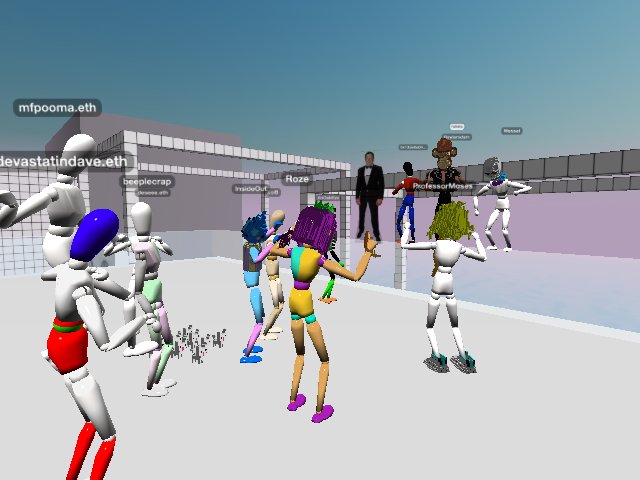 OMG dancing with ELON in the Metaverse - Roze