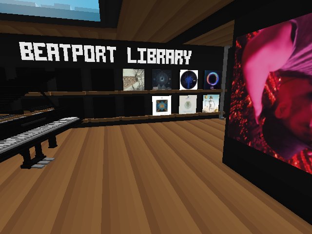 #beatport libary at #artSOFly gallery, livestream from #mavenarte tastemaker art tour series on Twitch
