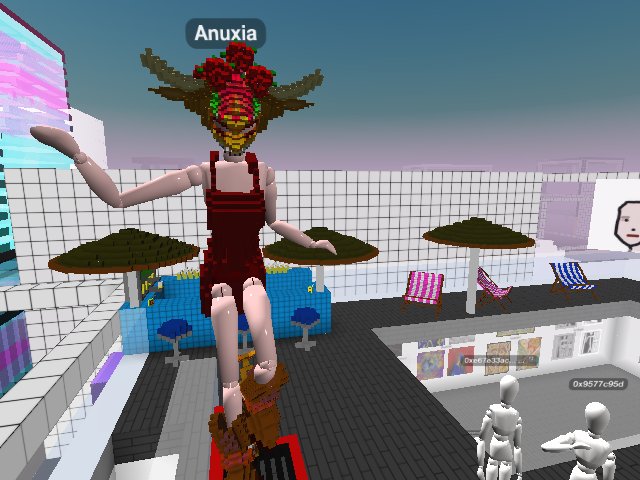 dance dance.. hello #Anuxia... #lepempire near #voxwalk - impromptu tour for #mavenarte tastemaker art tour series.
