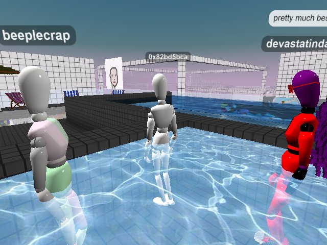 non fungible hot tub experience