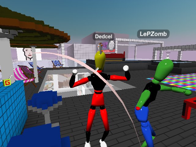 zombies are loose, but it's ok. They're party zombies