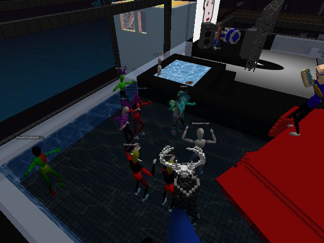 Rooftop Zomb Pool Party at LEP EMPIRE!