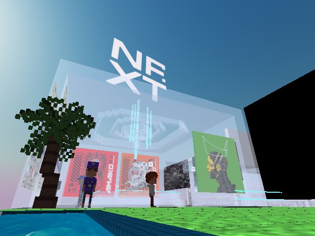 We're broadcasting some talk about copyright & NFT soon in this parcel