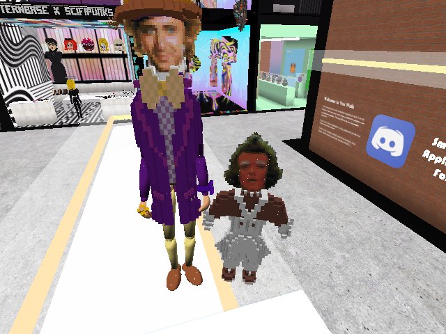 WONKA AND A REAL OOMPA LOOMPA!