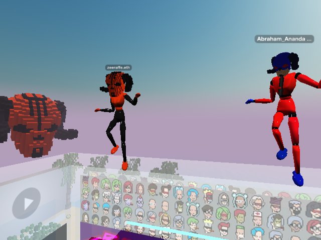 at #NFTX gallery.. meeting #zeeraffe and #abraham_ananda.. impromptu stream for #mavenarte #tastemaker series on #twitch