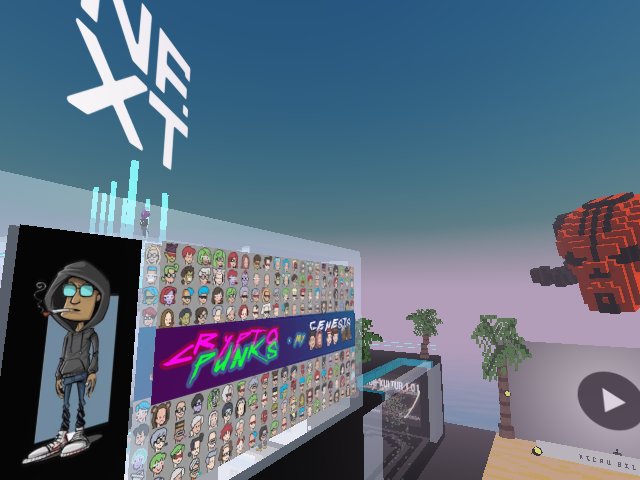 back at #nftx gallery.. lost #abraham_ananda and #zeeraffe on the ride to stairs.. 😅... will do a bit more impromptu livestream here for mavenarte tastemaker art tour series on #twitch 💜